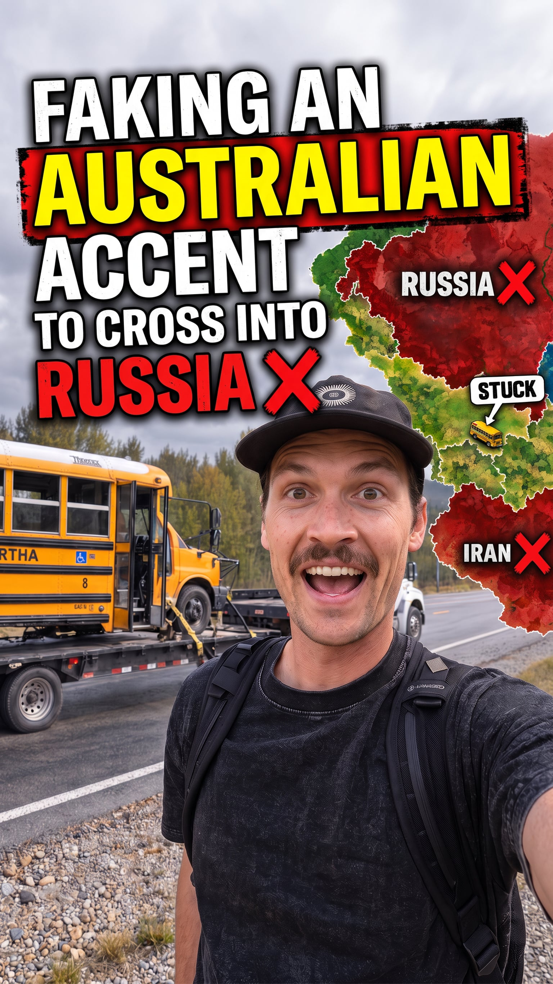 Faking an Australian Accent to Cross into Russia