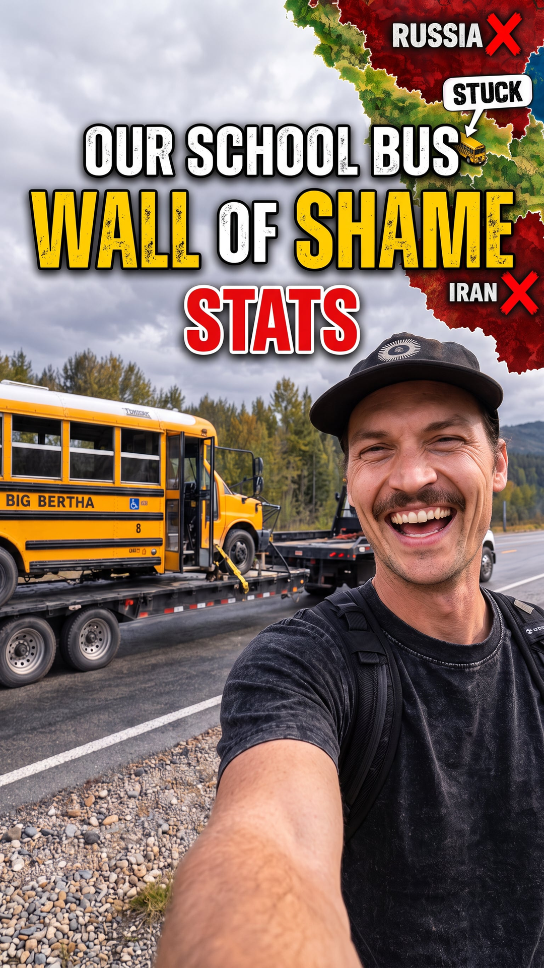 Our School Bus Wall of Shame Stats