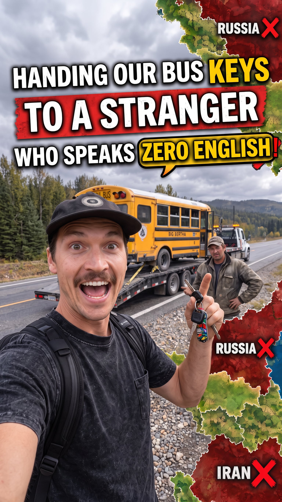 Handing Our Bus Keys to a Stranger Who Speaks Zero English