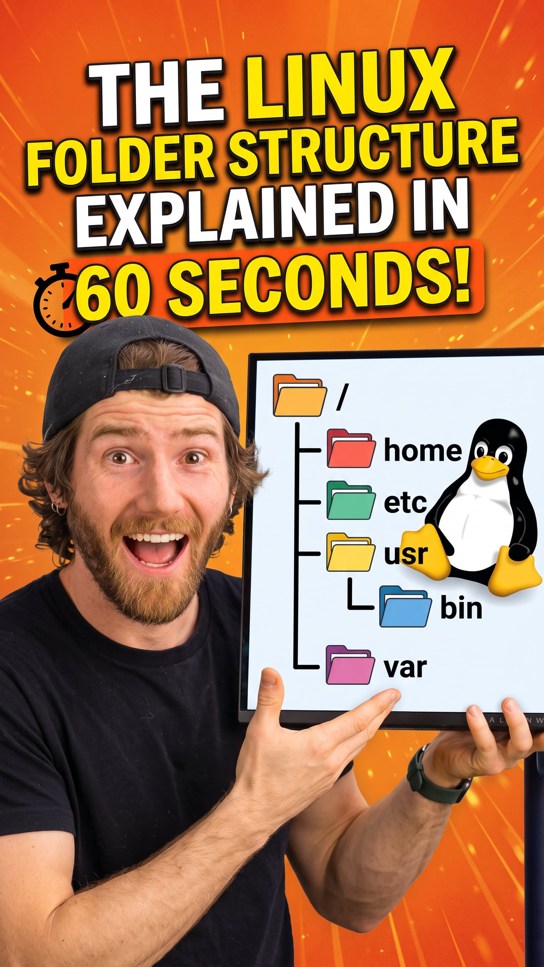 The Linux Folder Structure Explained in 60 Seconds