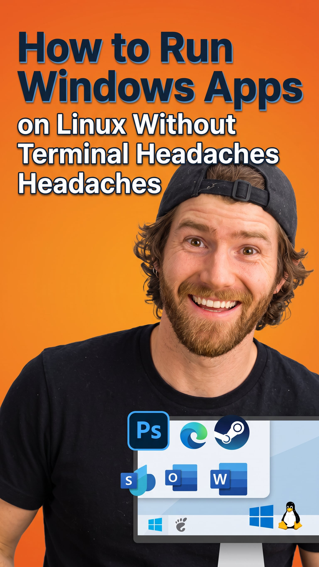 How to Run Windows Apps on Linux Without Terminal Headaches