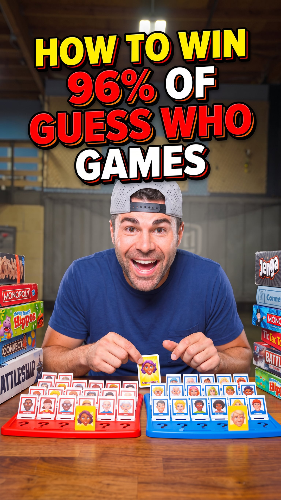 How to Win 96% of Guess Who Games