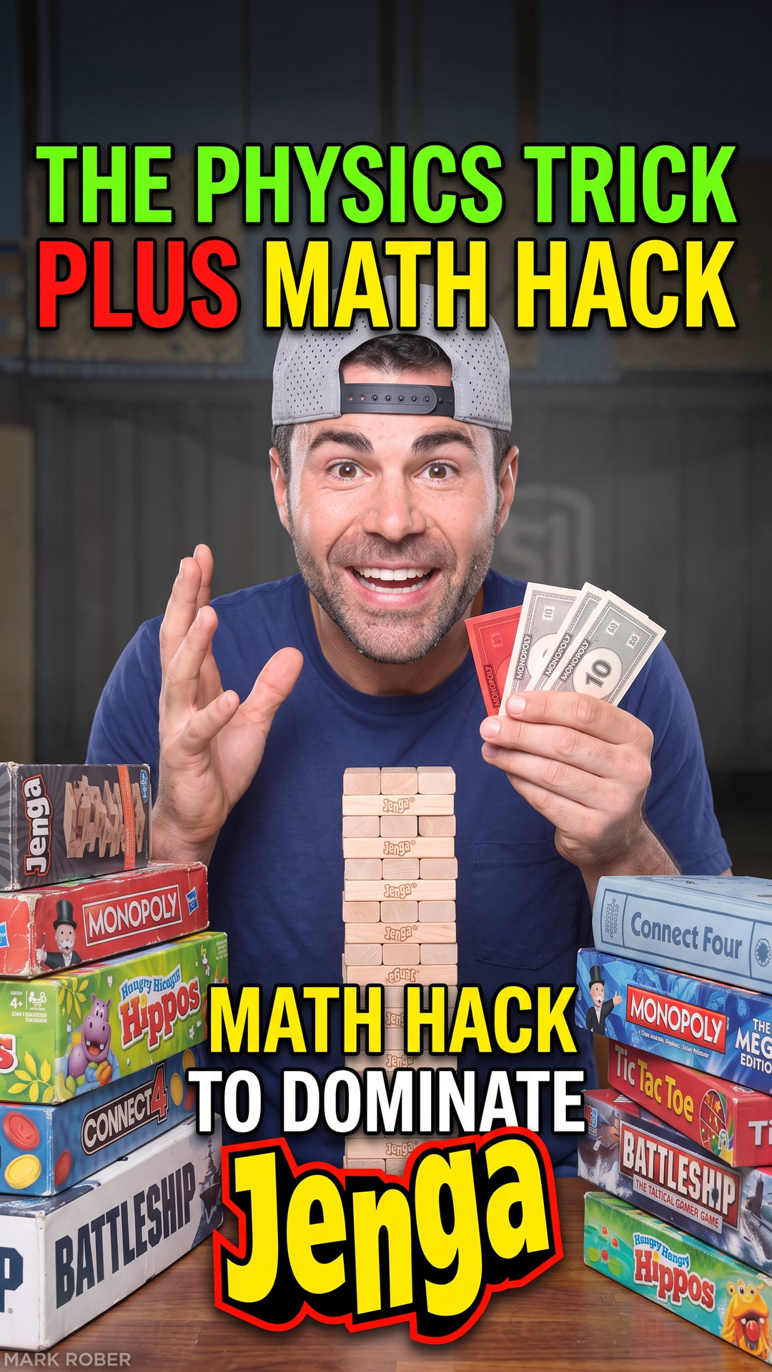 The Physics Trick Plus Math Hack to Dominate Jenga