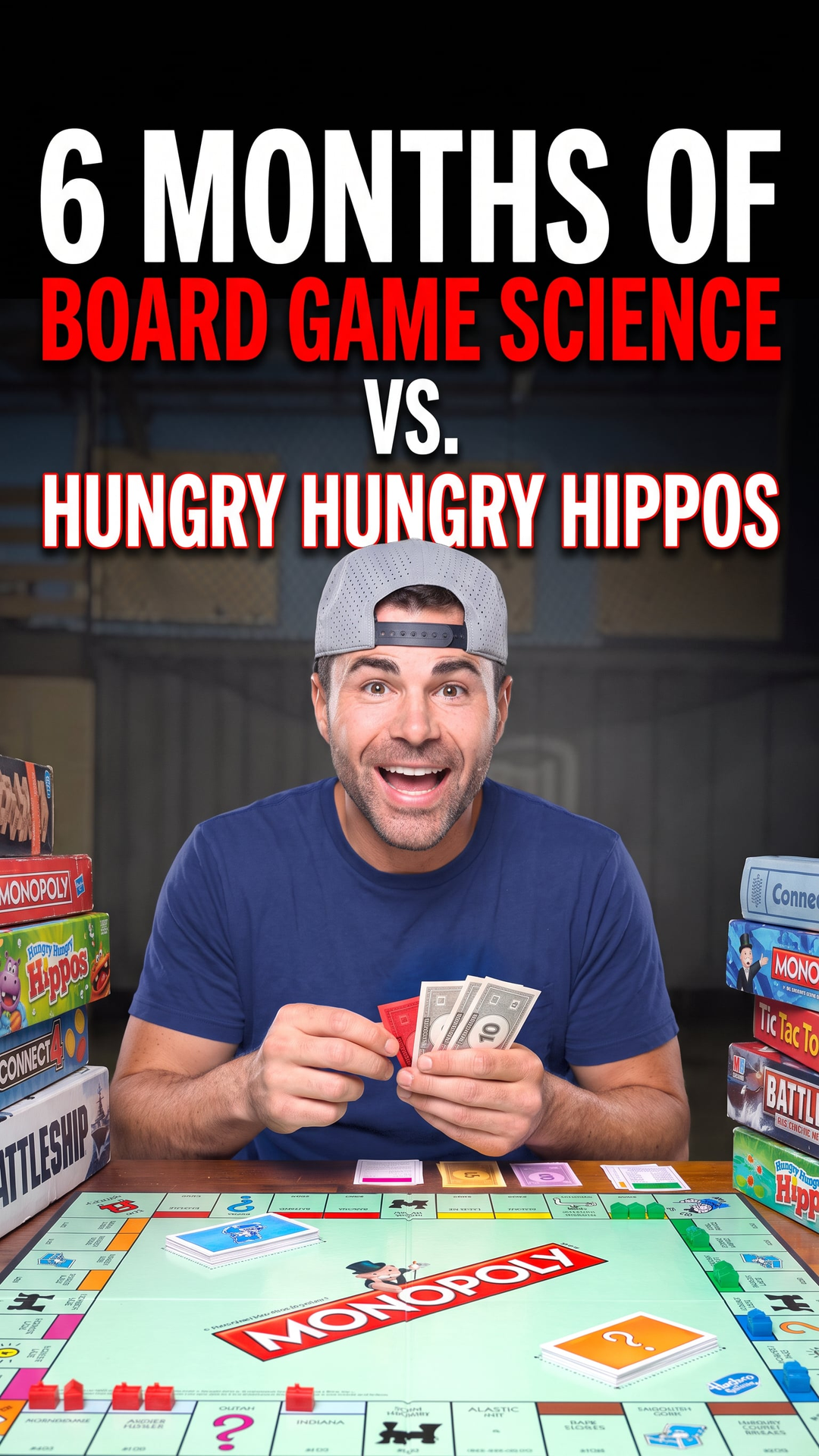 6 Months of Board Game Science vs. Hungry Hungry Hippos
