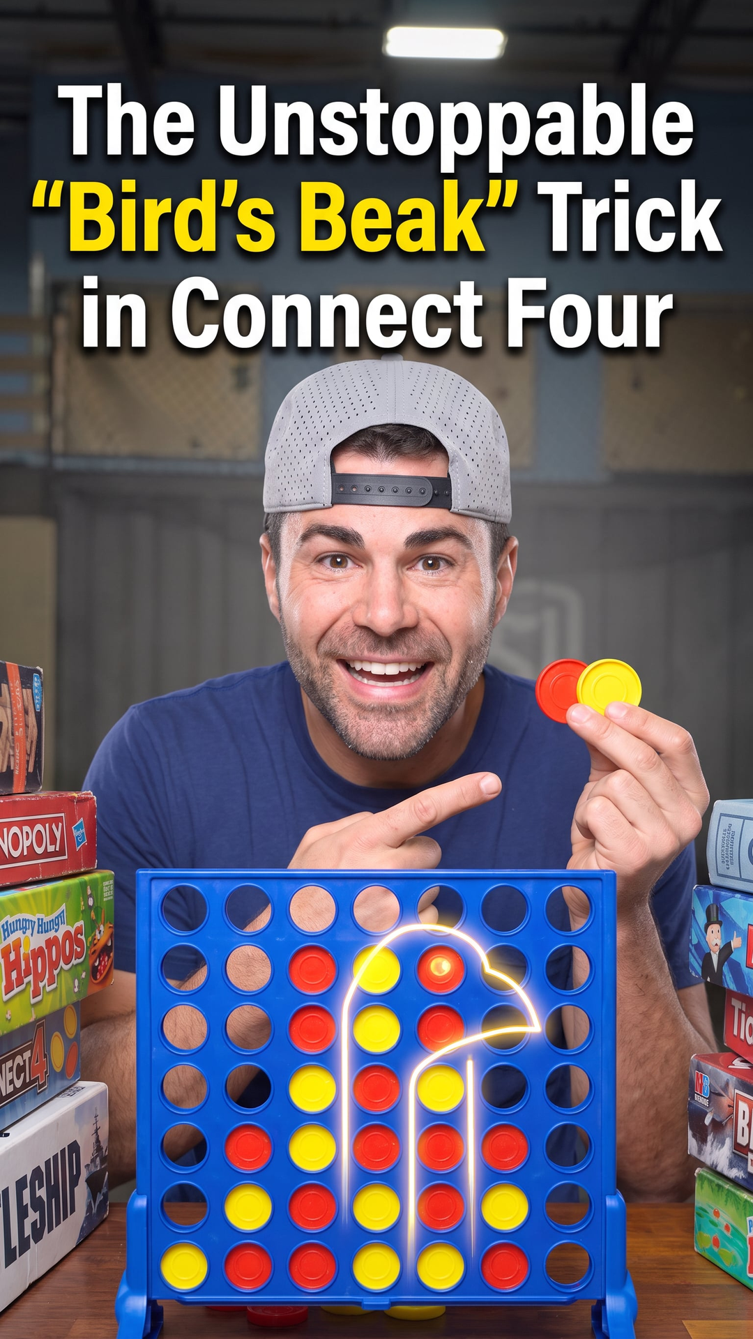 The Unstoppable 'Bird's Beak' Trick in Connect Four