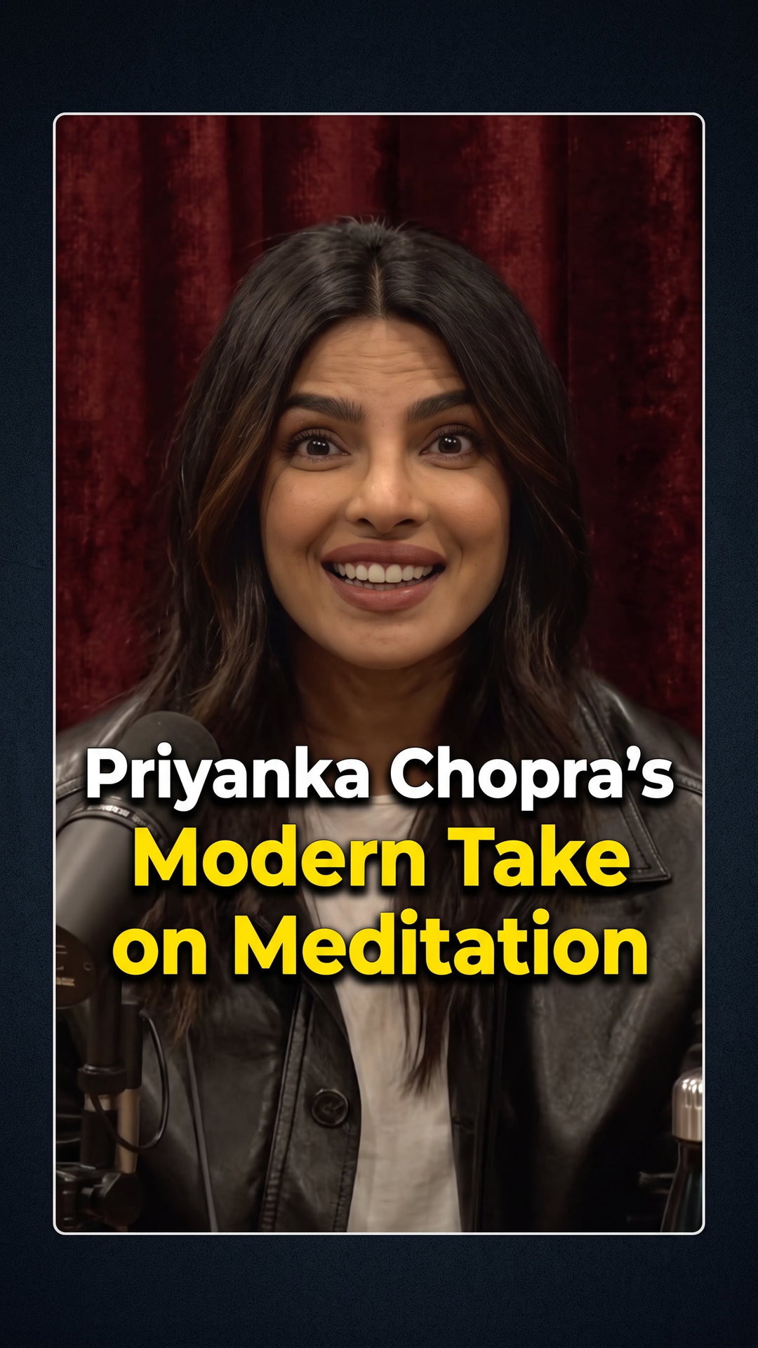 Priyanka Chopra's Modern Take on Meditation