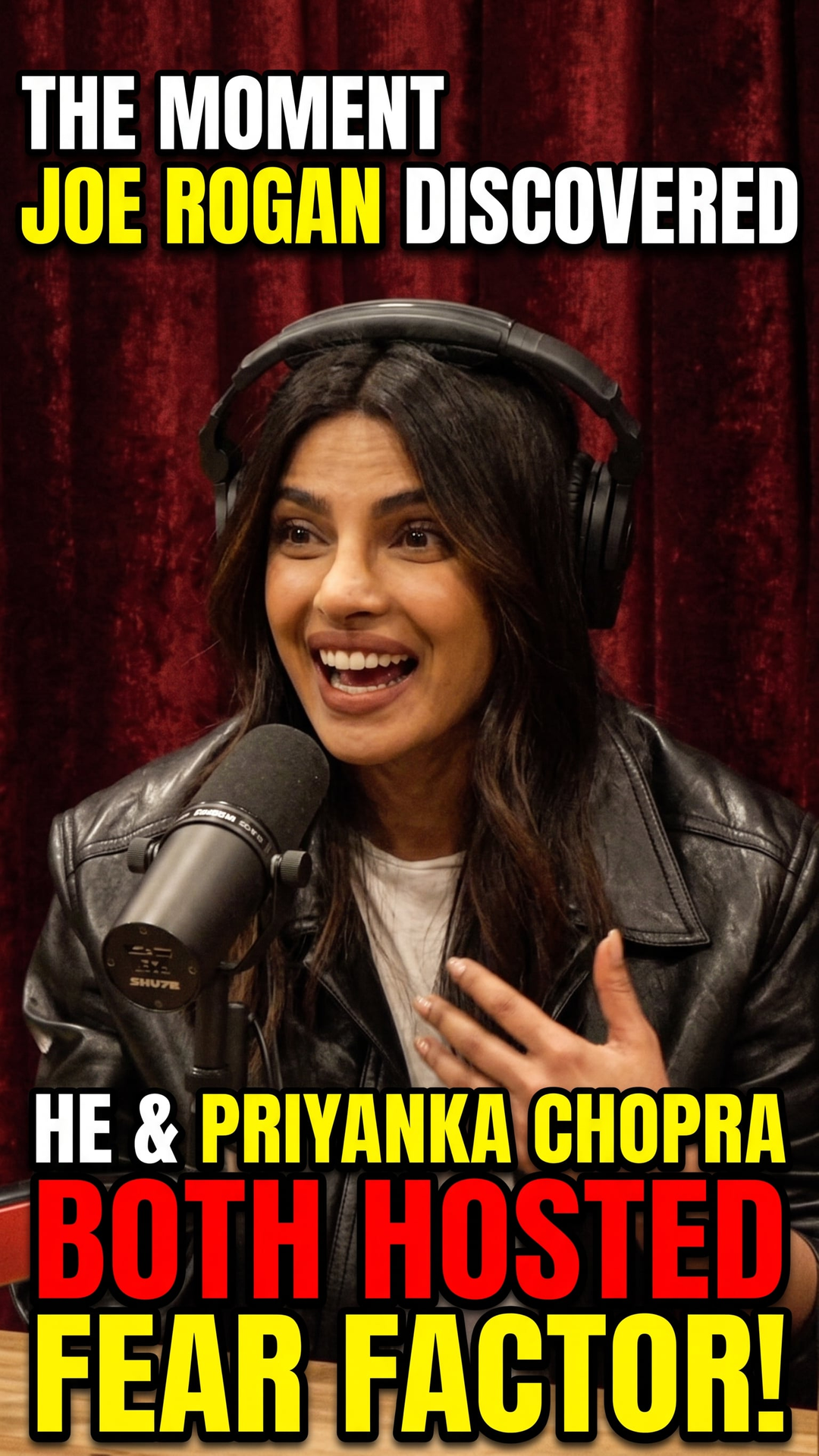 The Moment Joe Rogan Discovered He & Priyanka Chopra Both Hosted Fear Factor