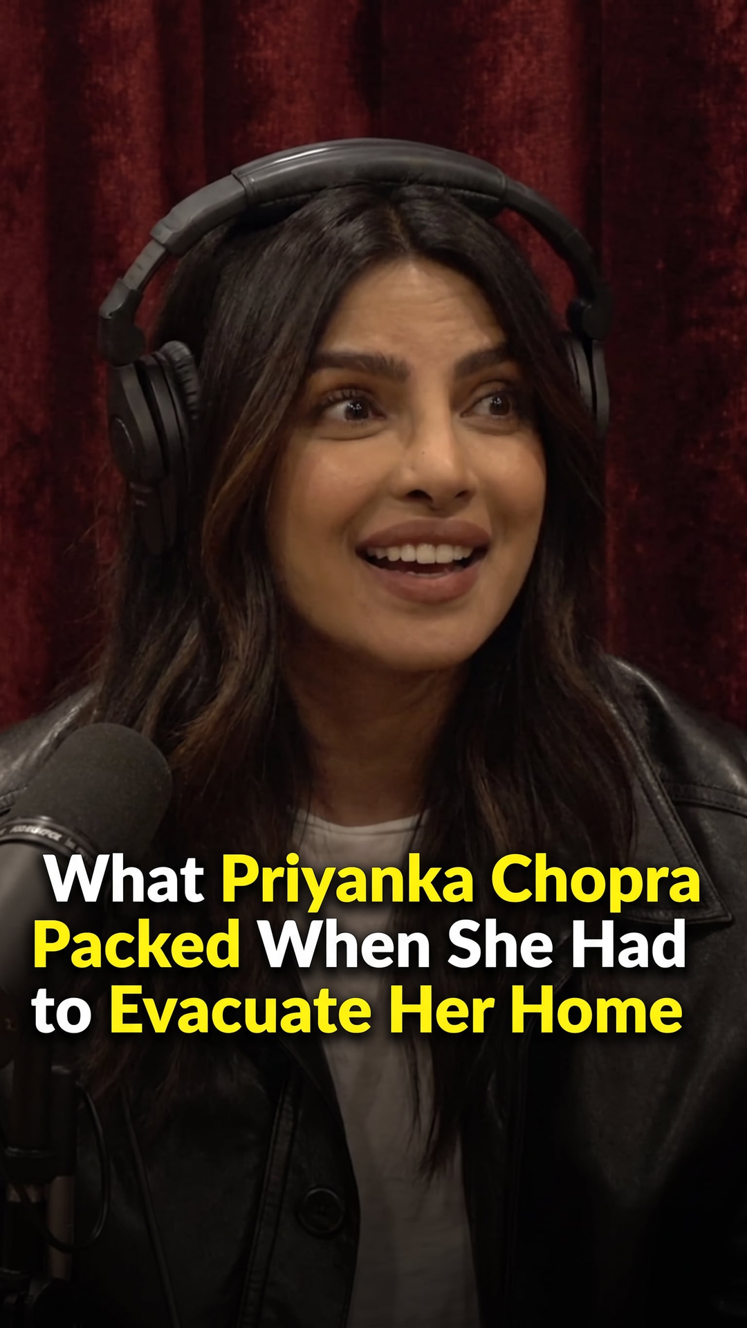 What Priyanka Chopra Packed When She Had to Evacuate Her Home
