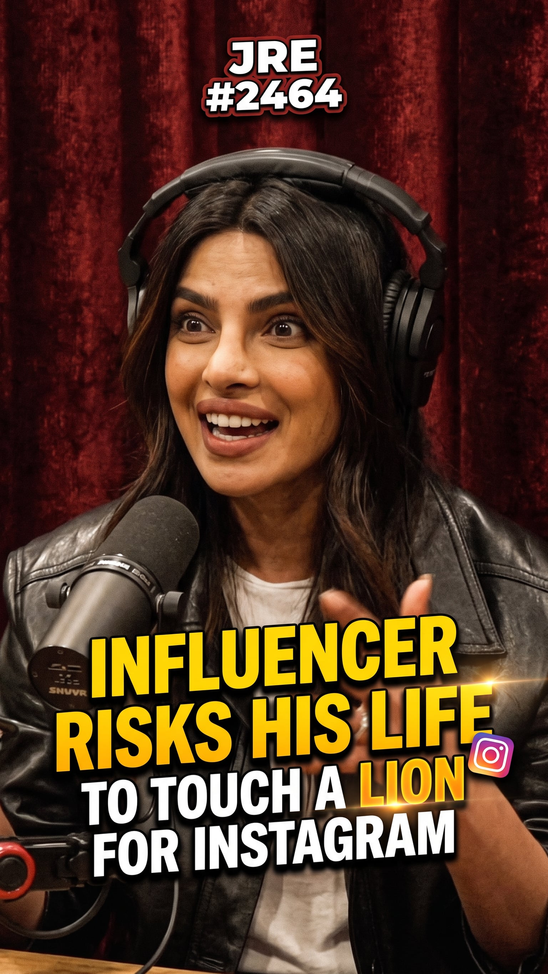Influencer Risks His Life to Touch a Lion for Instagram