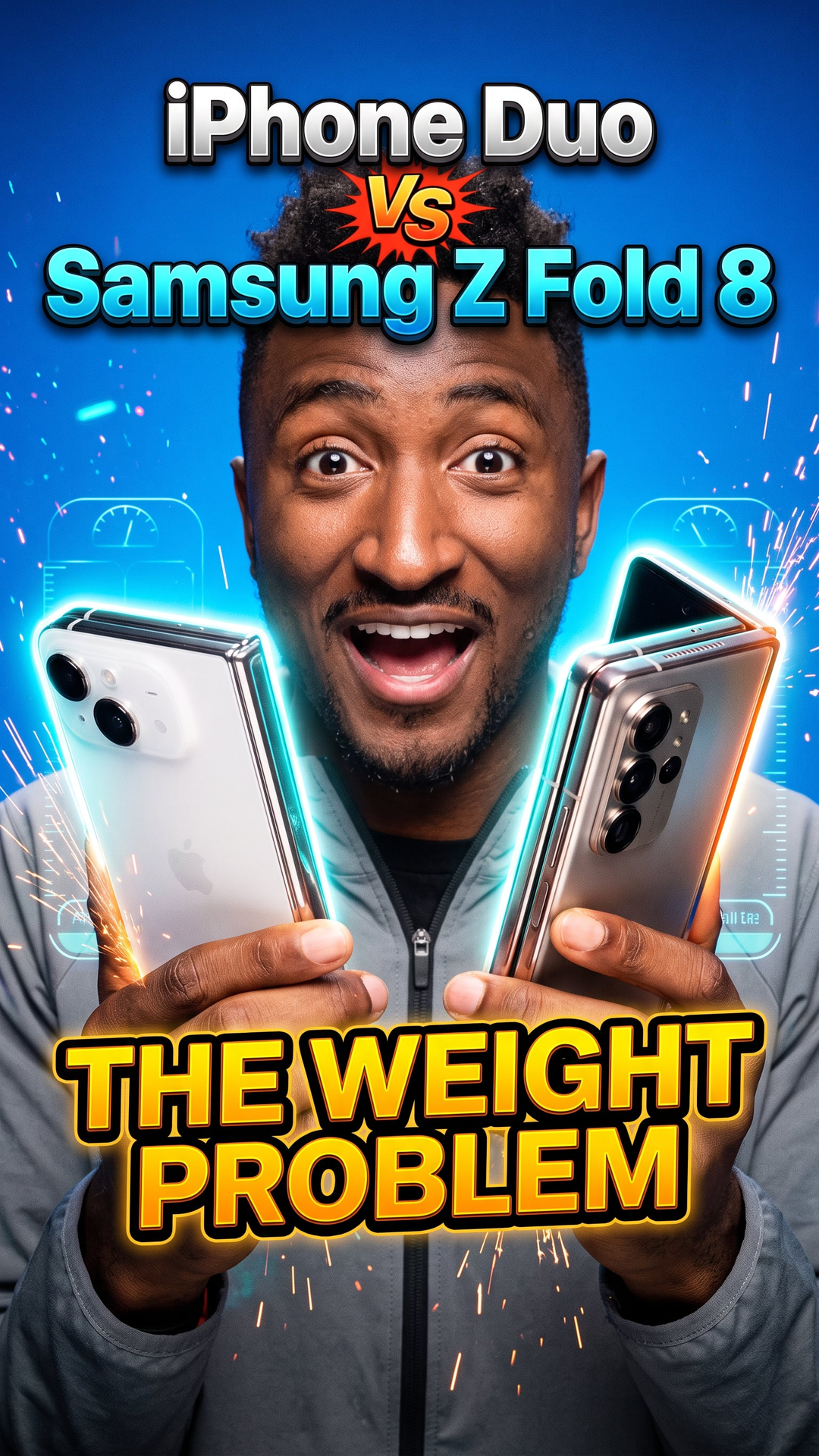 iPhone Duo vs Samsung Z Fold 8: The Weight Problem