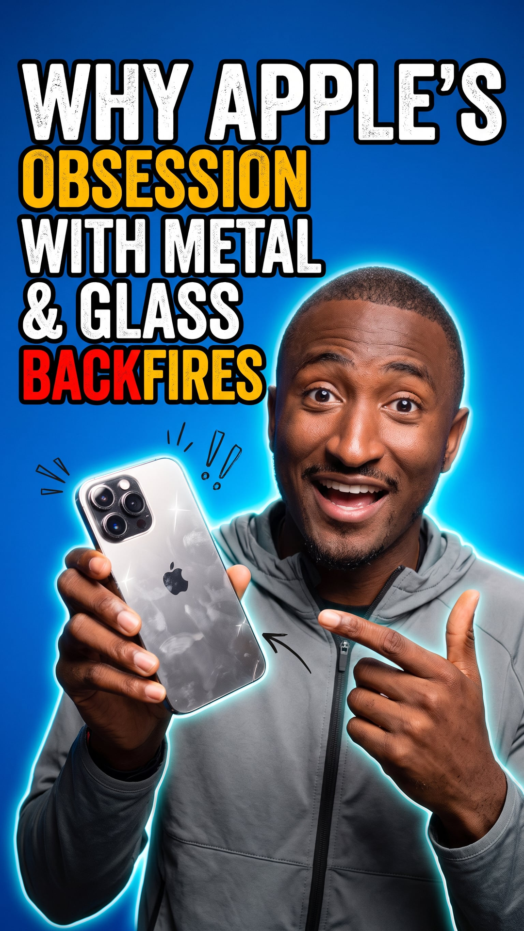 Why Apple's Obsession With Metal & Glass Backfires