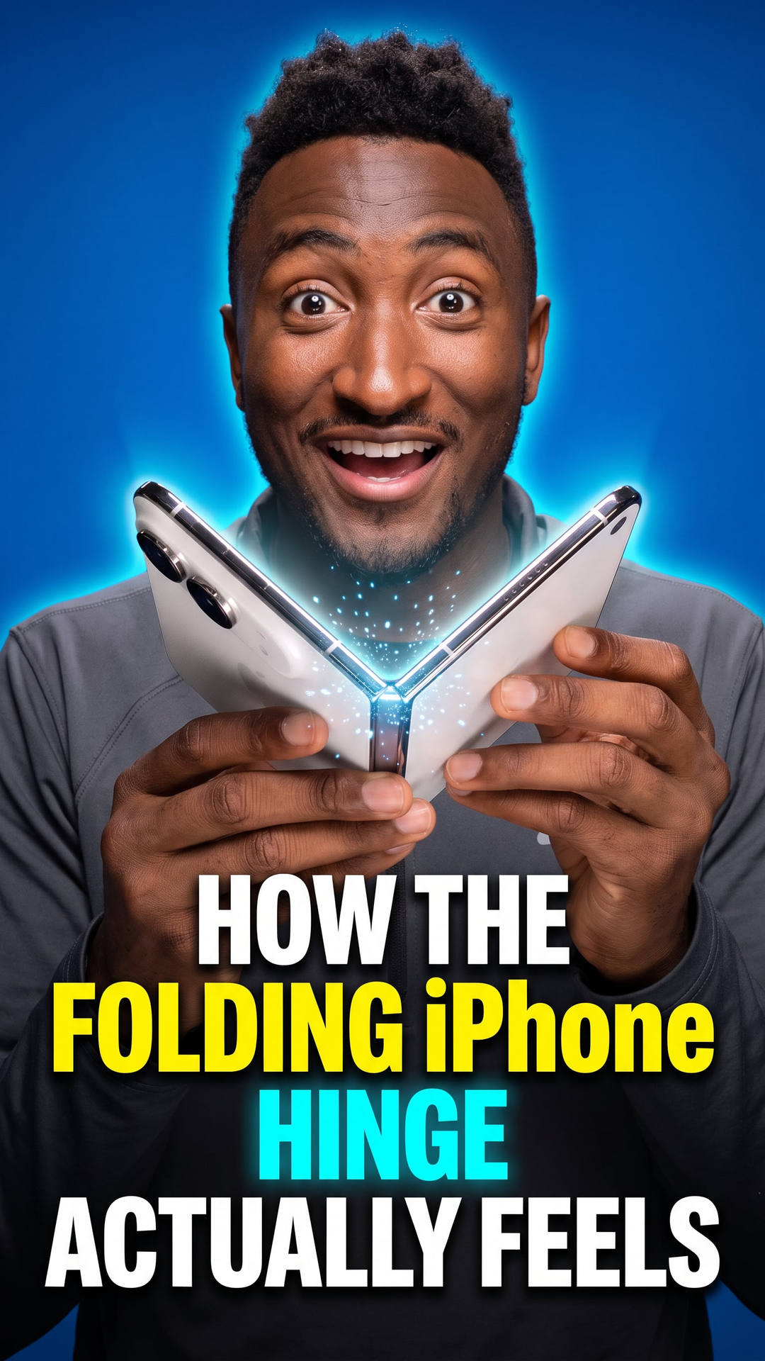 How The Folding iPhone Hinge Actually Feels