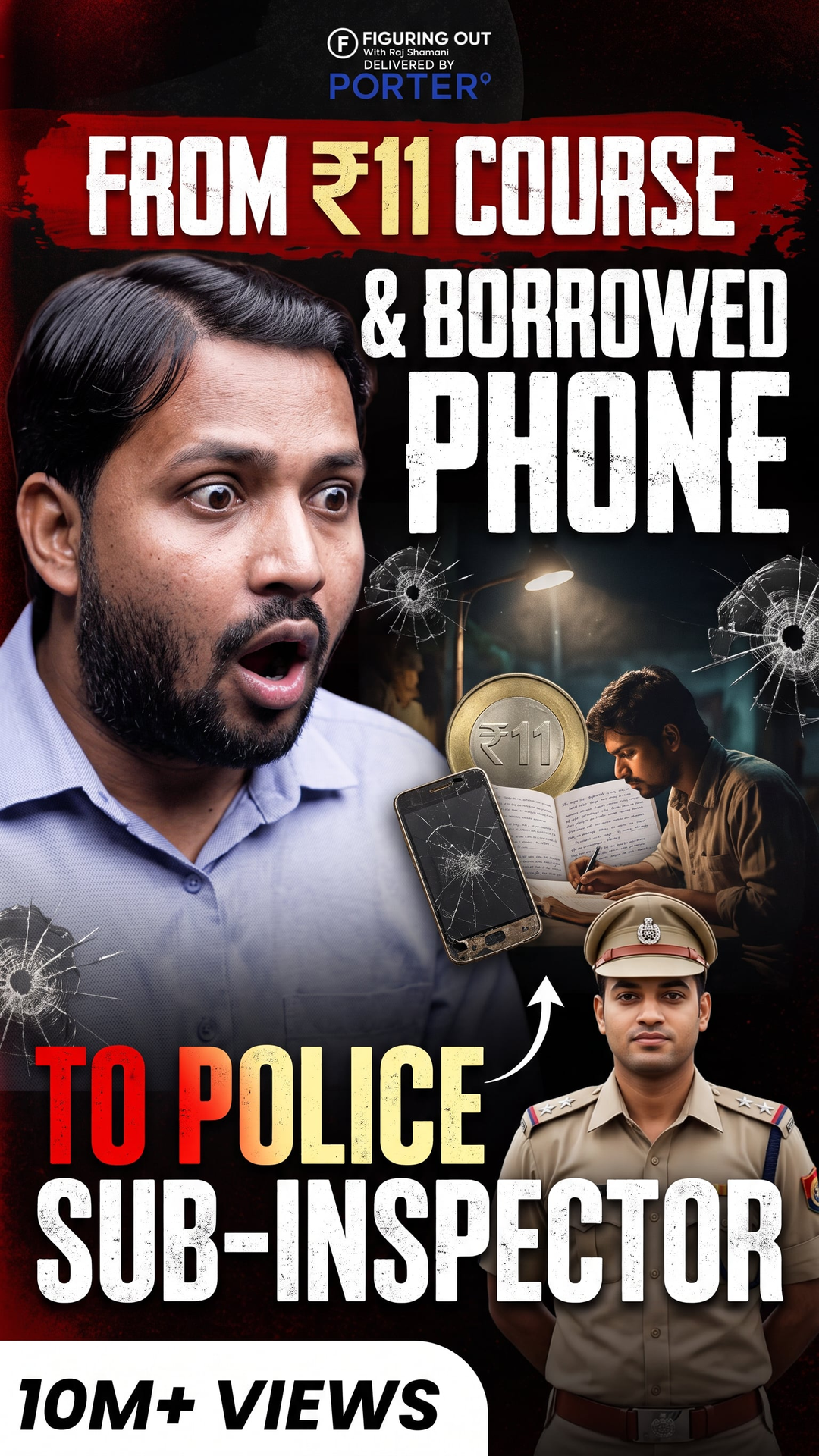 From ₹11 Course & Borrowed Phone To Police Sub-Inspector