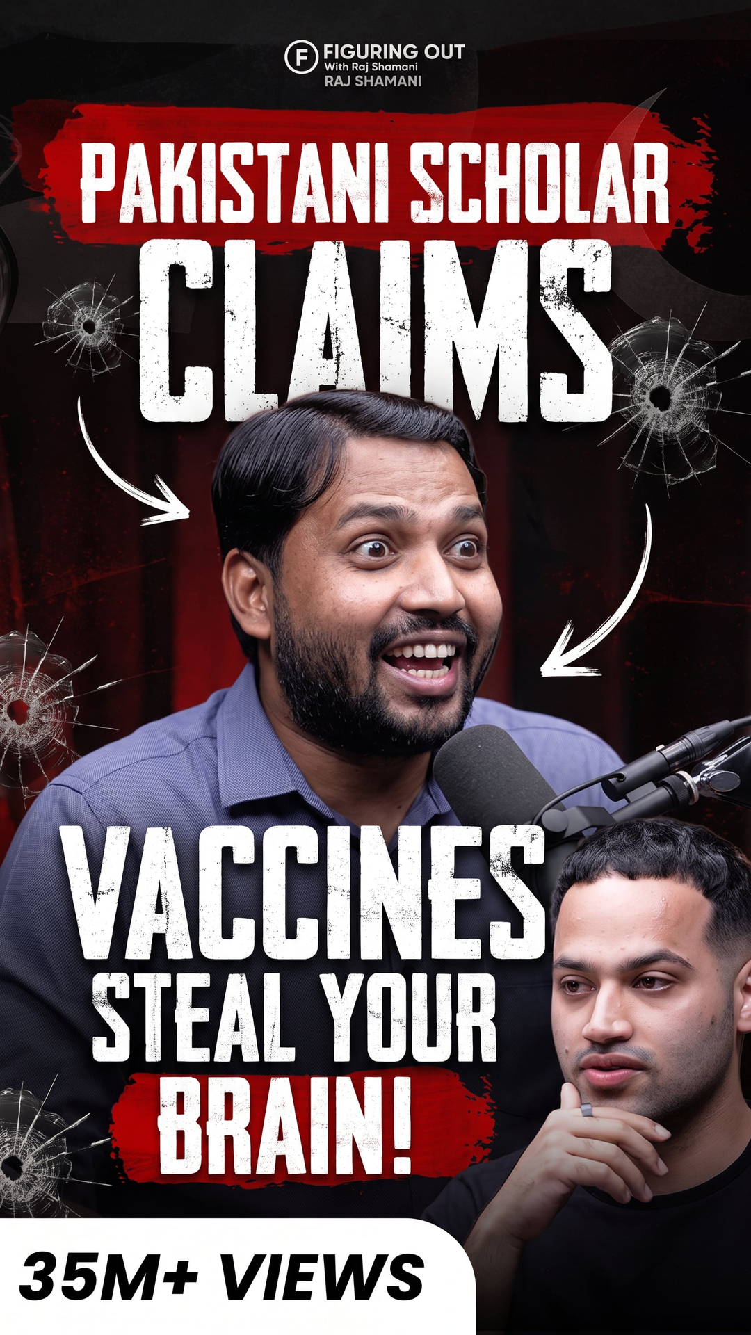 Pakistani Scholar Claims Vaccines Steal Your Brain!