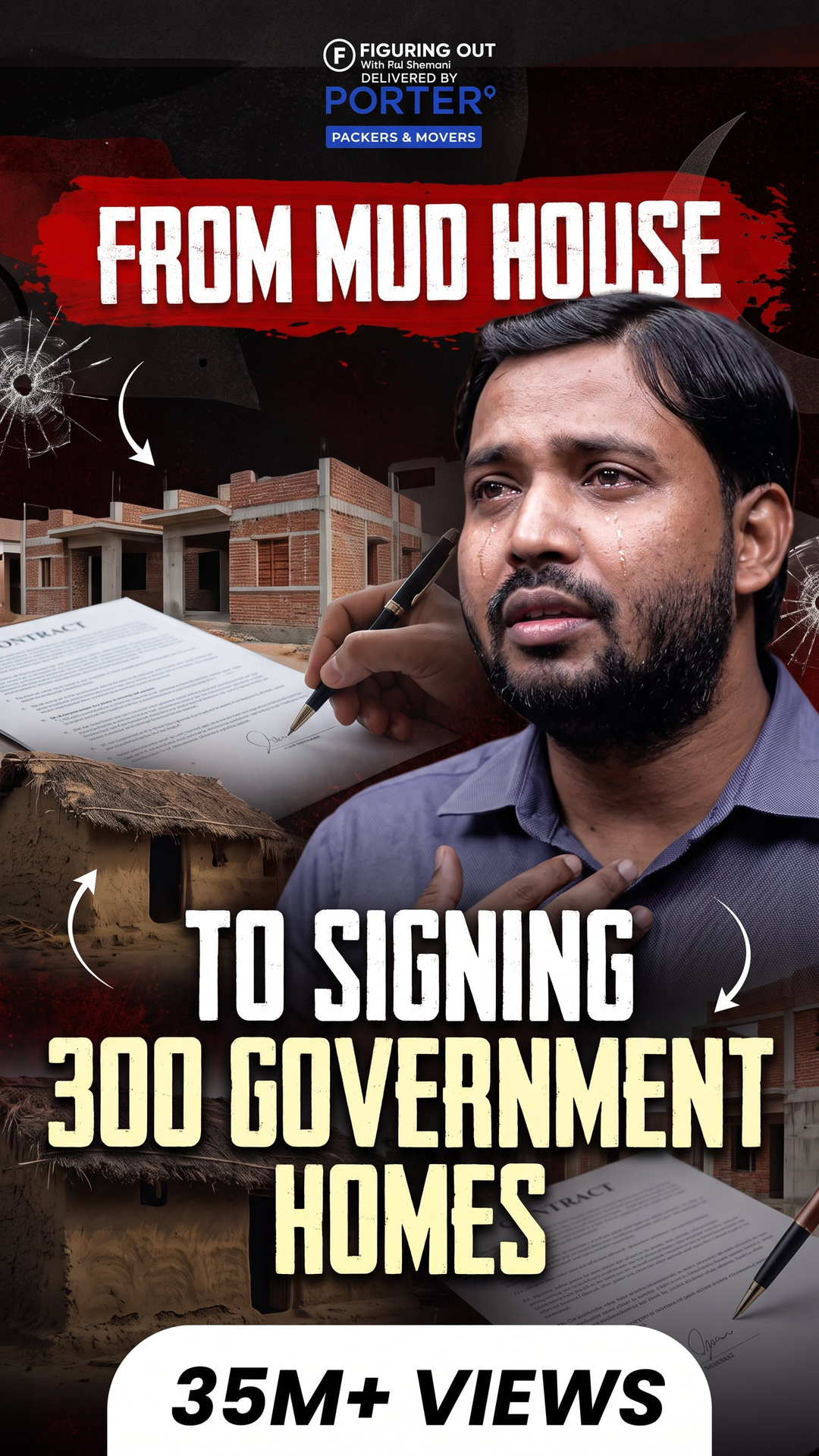 From Mud House to Signing 300 Government Homes