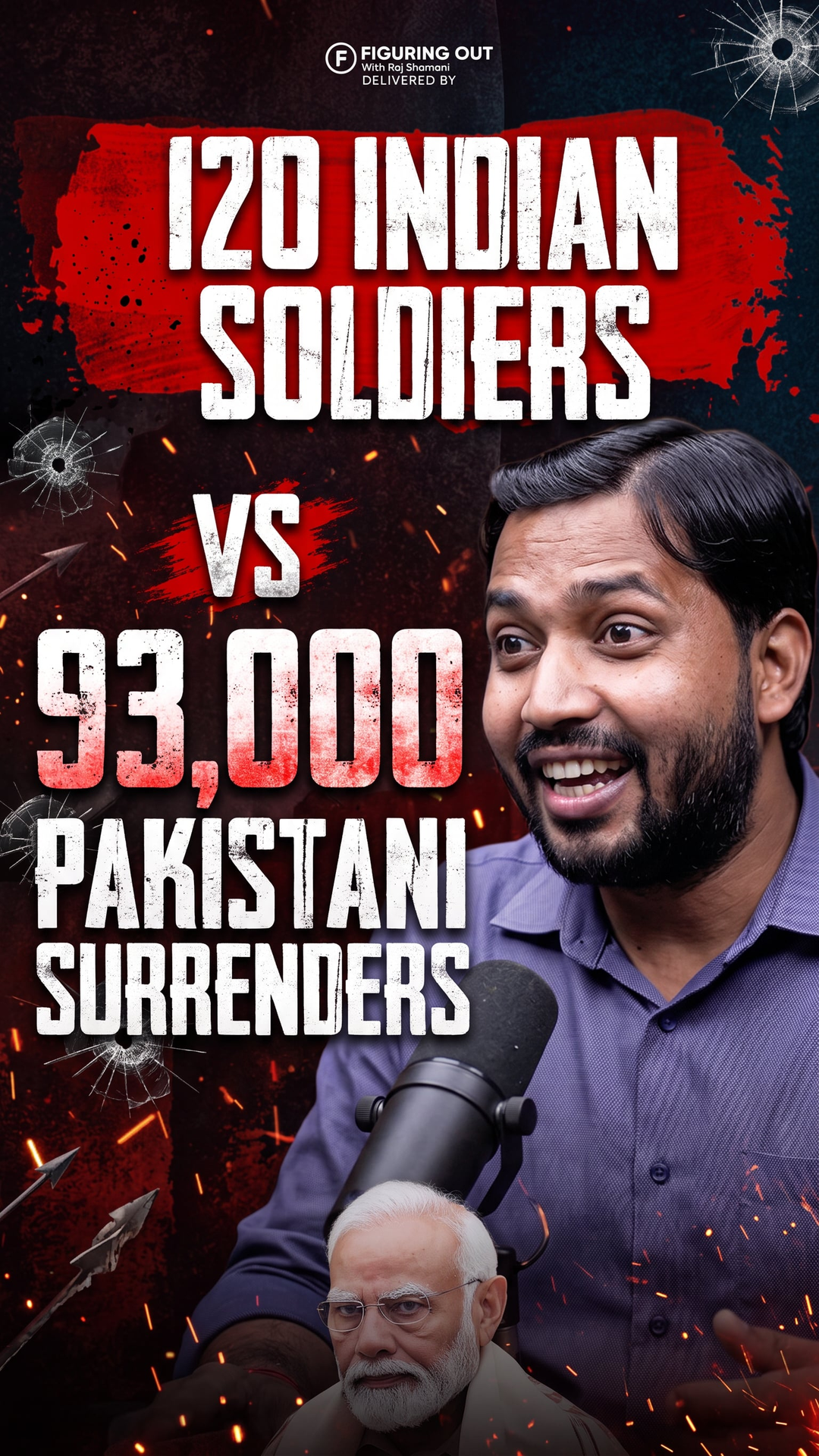 120 Indian Soldiers vs 93,000 Pakistani Surrenders