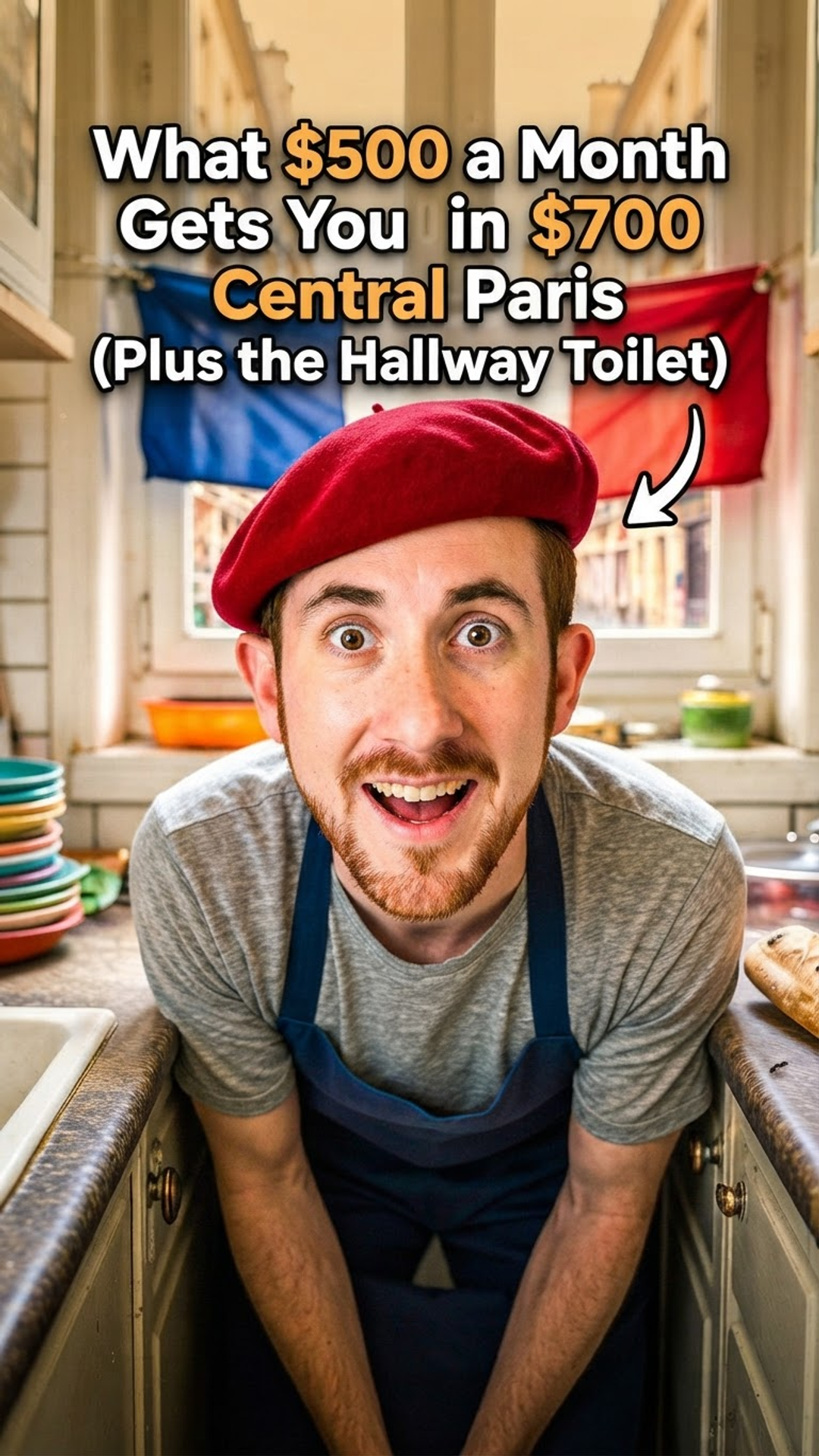 What $500 a Month Gets You in Central Paris (Plus the Hallway Toilet)