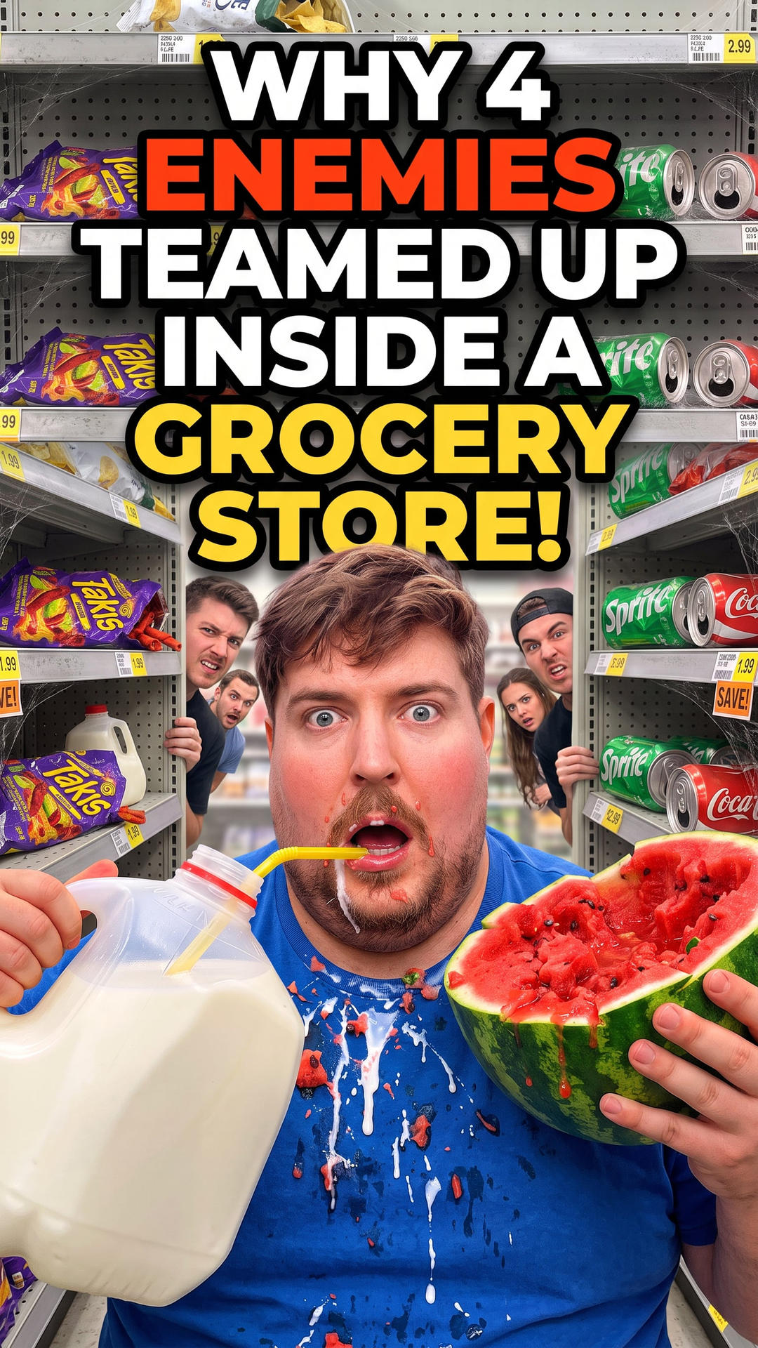 Why 4 Enemies Teamed Up Inside a Grocery Store