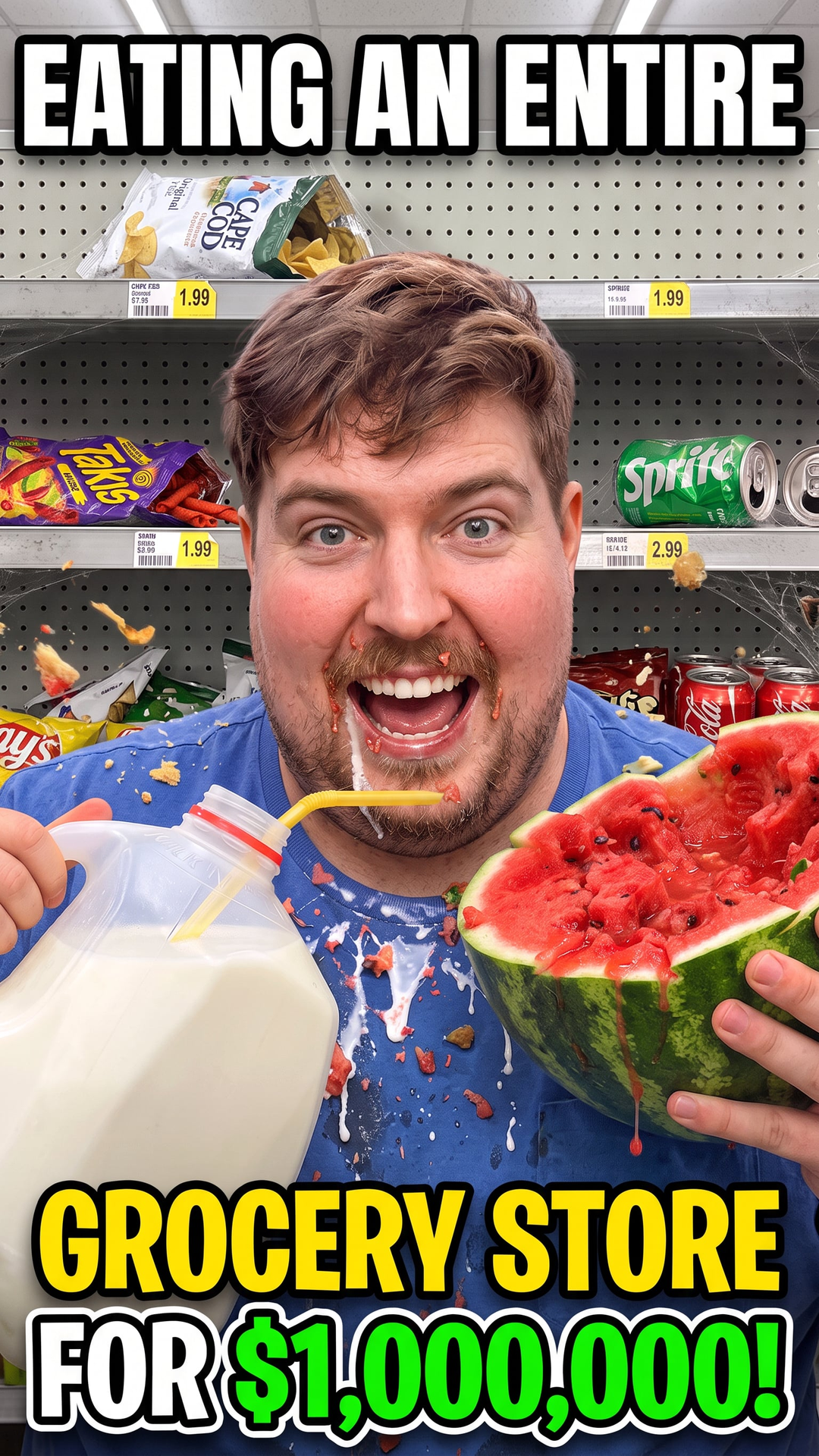 Eating an Entire Grocery Store for $1,000,000