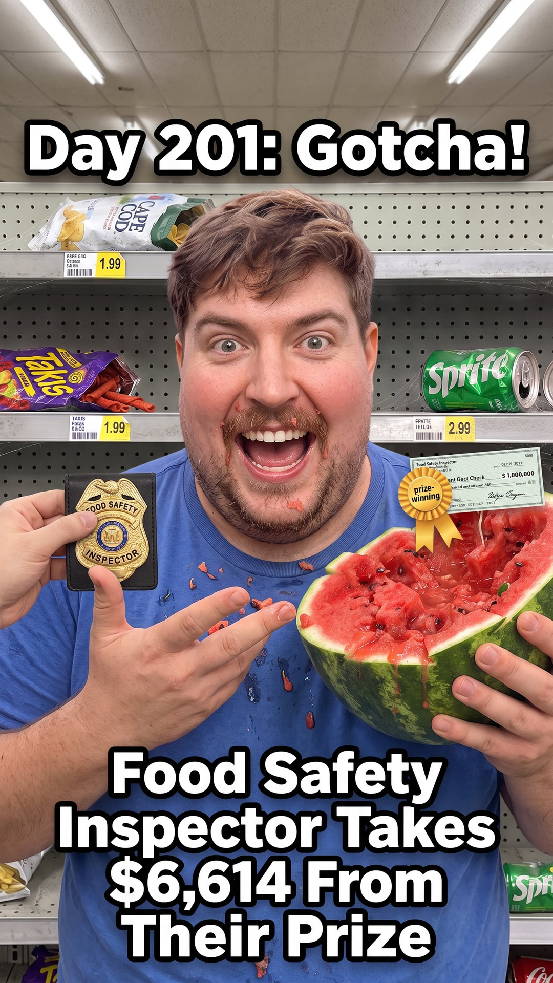 Food Safety Inspector Takes $6,614 From Their Prize