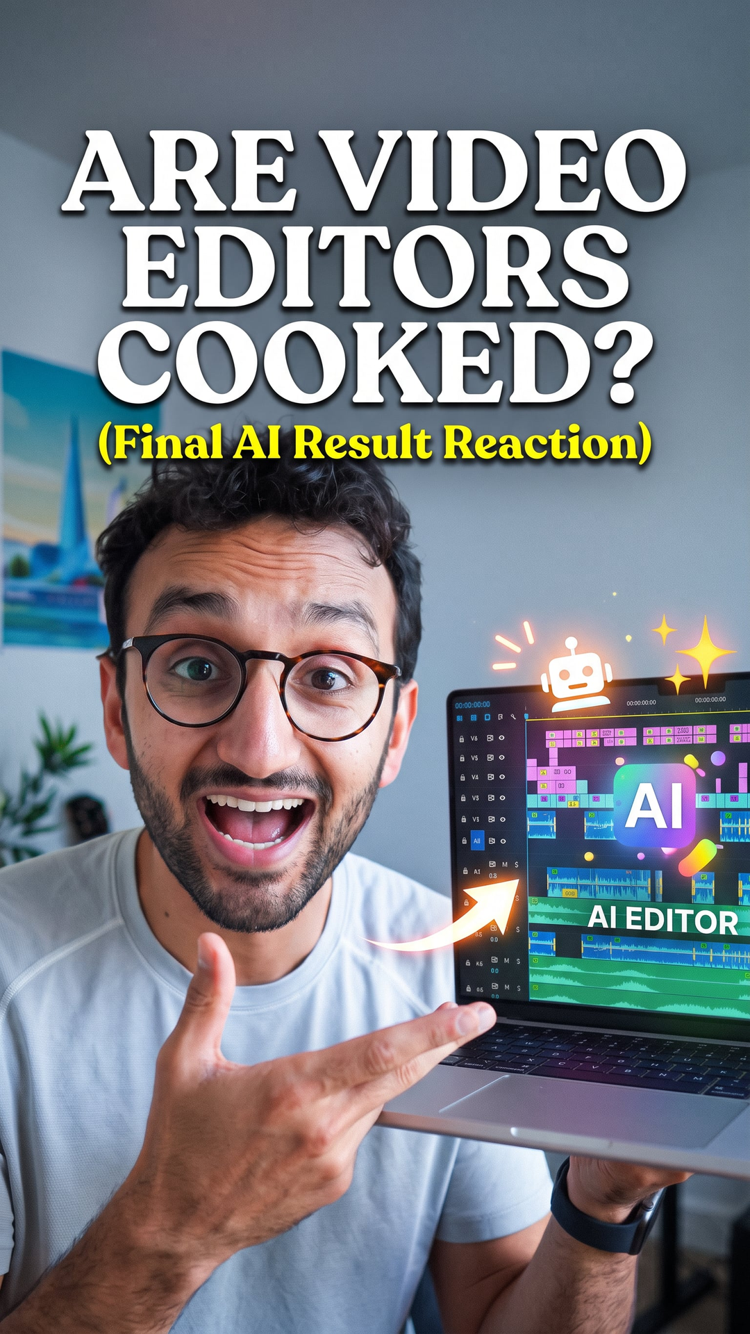 Are Video Editors Cooked? (Final AI Result Reaction)