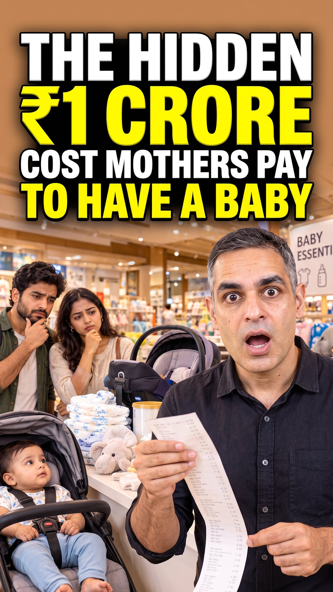 The Hidden ₹1 Crore Cost Mothers Pay to Have a Baby