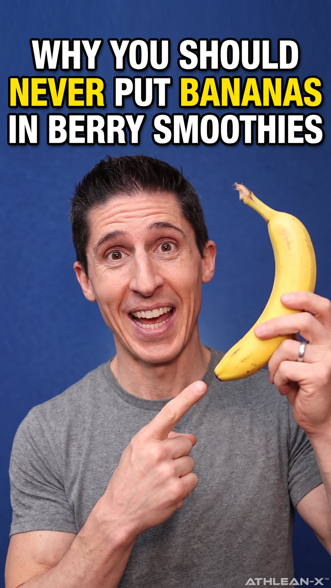 Why You Should Never Put Bananas in Berry Smoothies