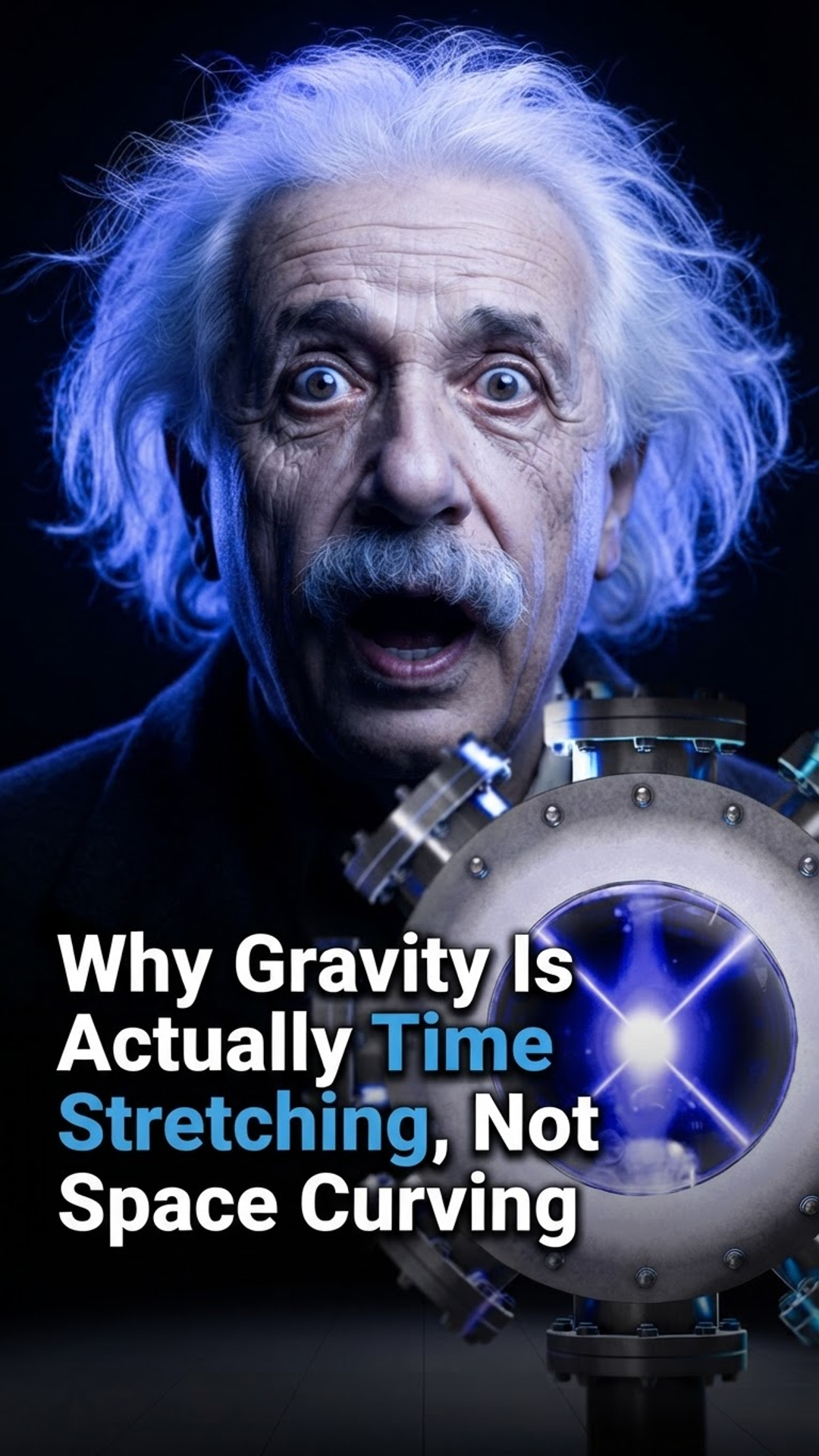 Why Gravity Is Actually Time Stretching, Not Space Curving