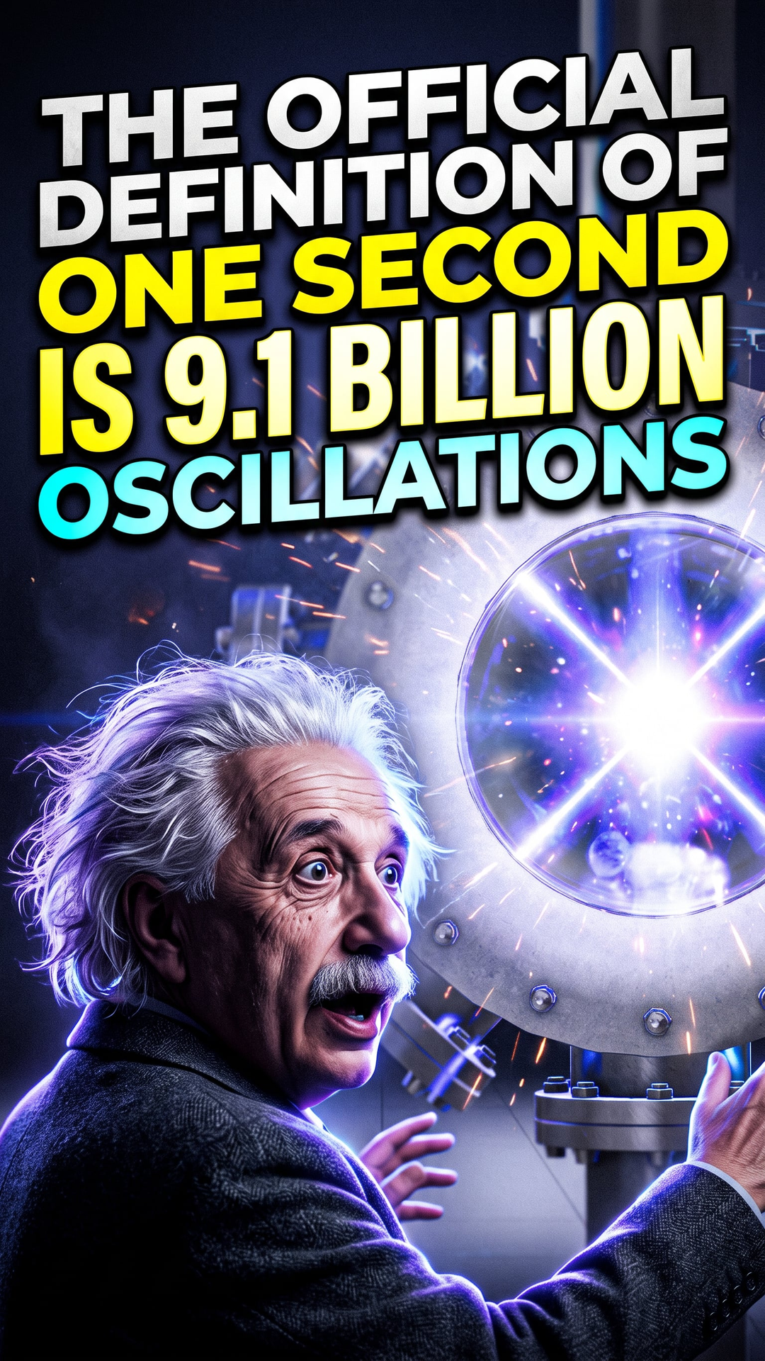 The Official Definition of One Second Is 9.1 Billion Oscillations