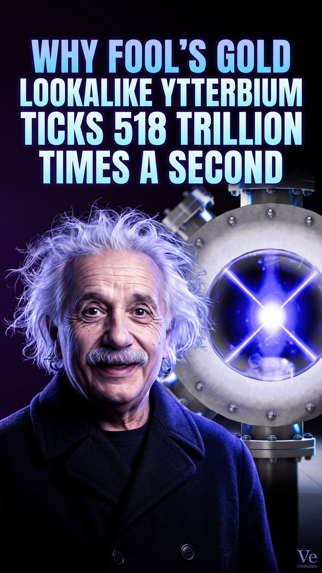 Why Fool's Gold Lookalike Ytterbium Ticks 518 Trillion Times a Second