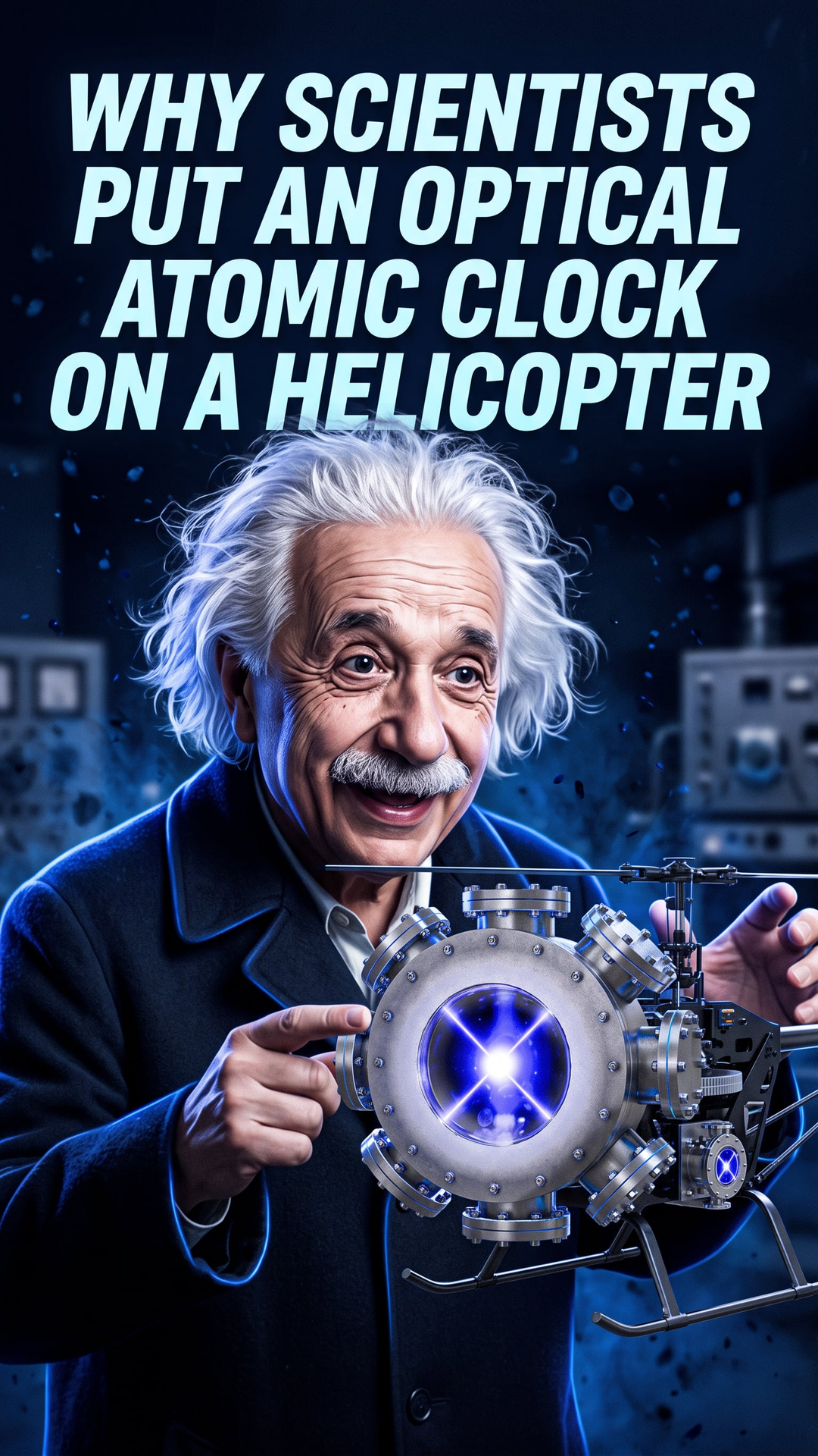 Why Scientists Put an Optical Atomic Clock on a Helicopter