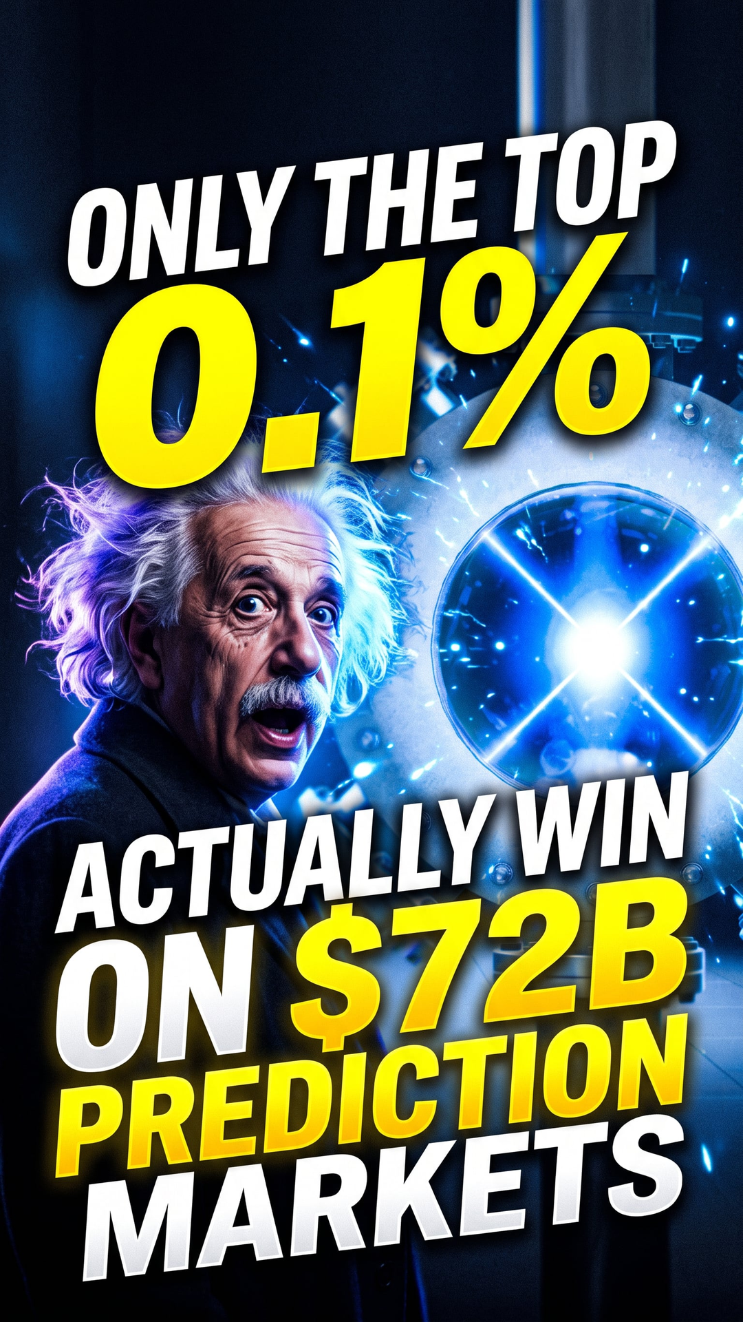Only the Top 0.1% Actually Win on $72B Prediction Markets