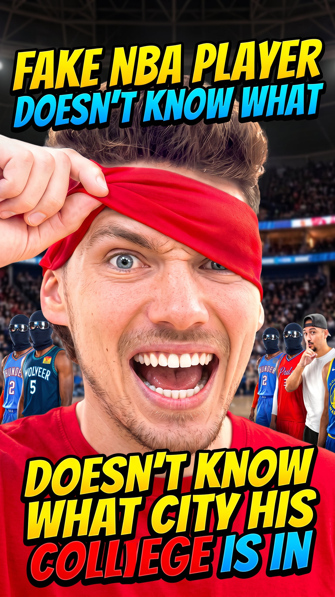 Fake NBA Player Doesn't Know What City His College Is In