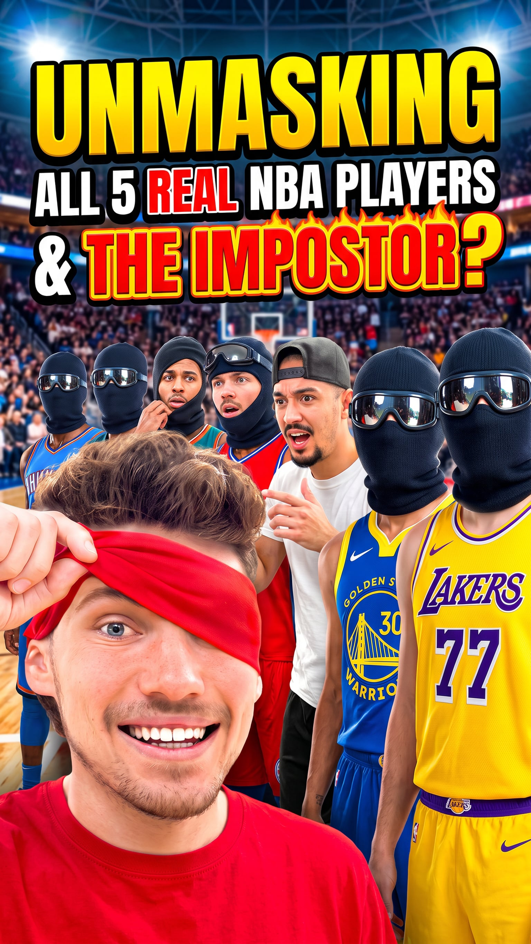 Unmasking All 5 Real NBA Players & The Impostor