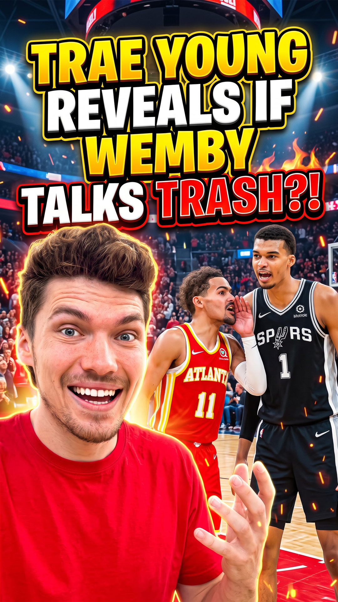 Trae Young Reveals If Wemby Talks Trash