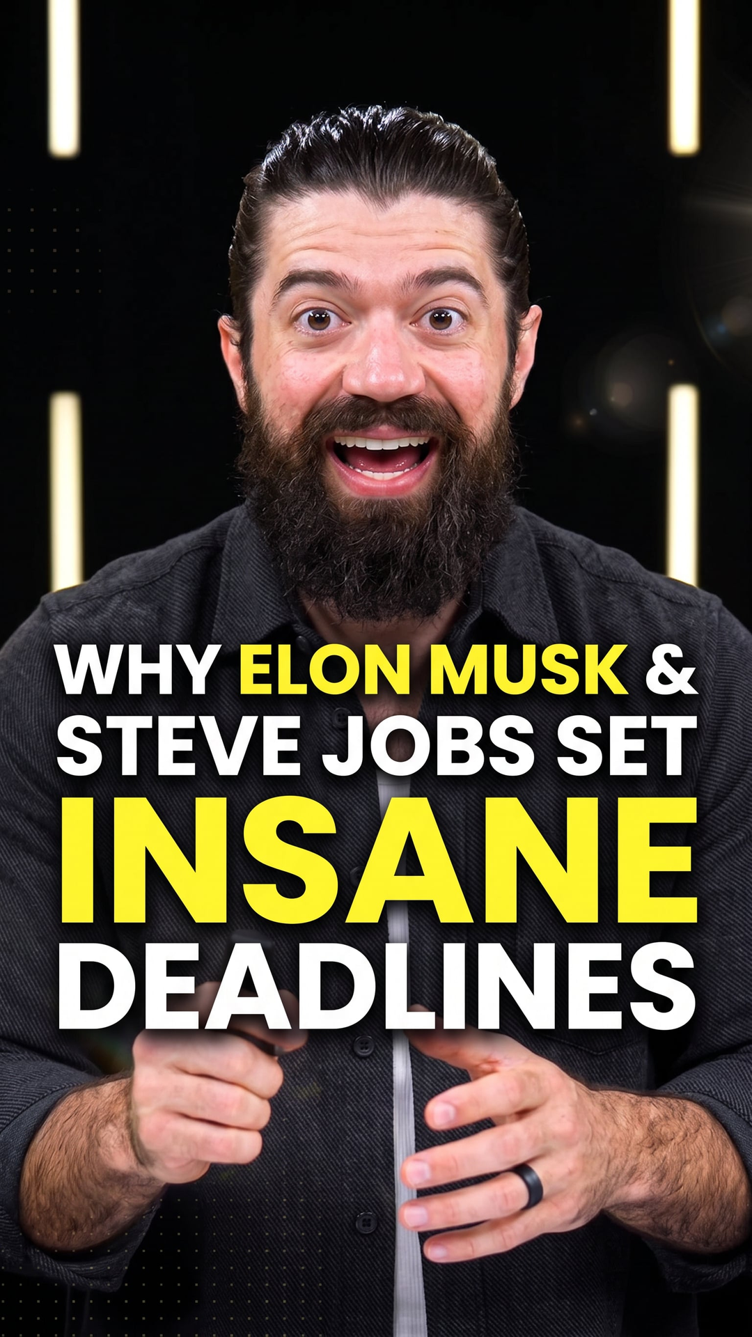 Why Elon Musk & Steve Jobs Set Insane Deadlines