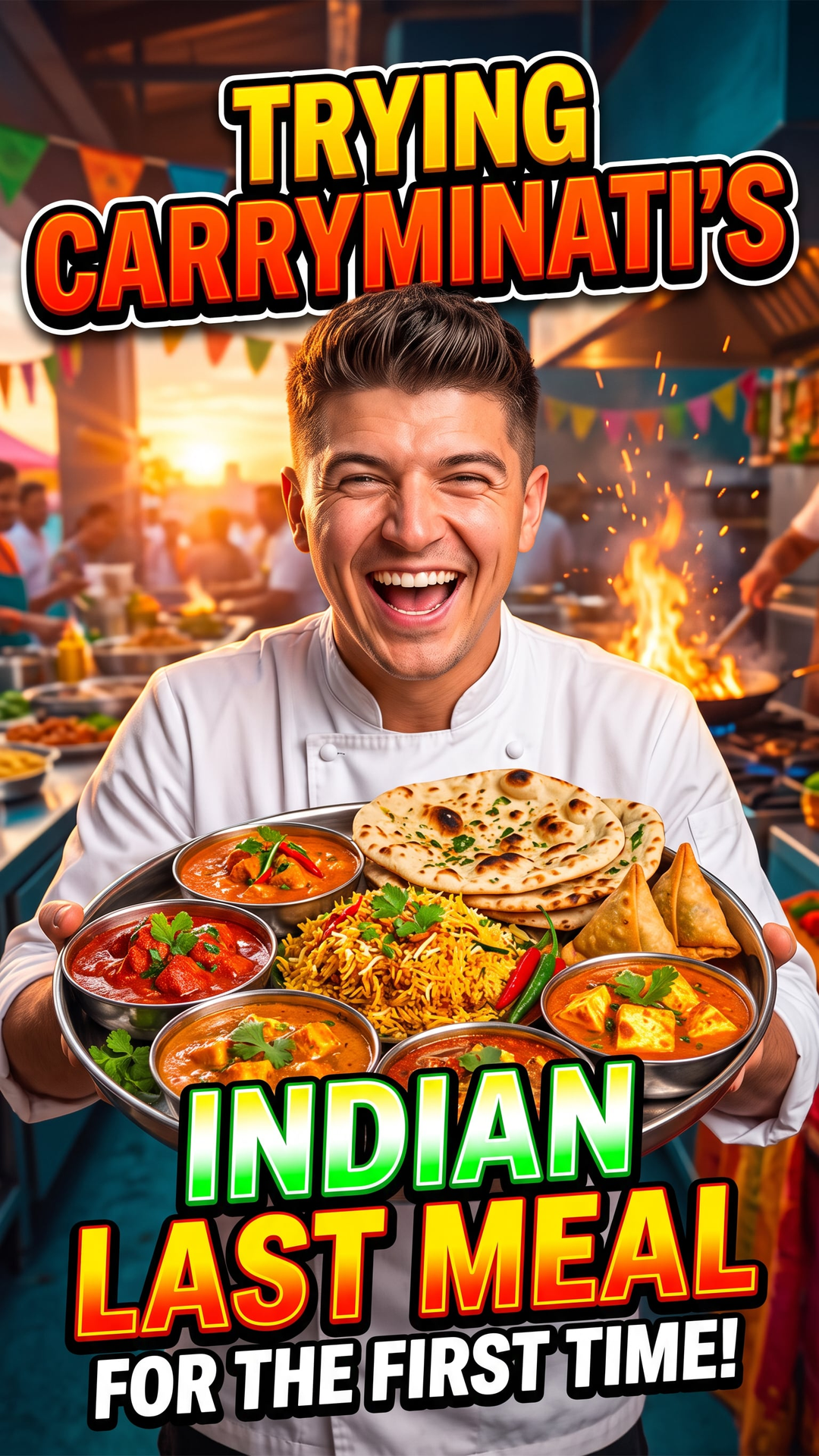 Trying CarryMinati's Indian Last Meal For The First Time