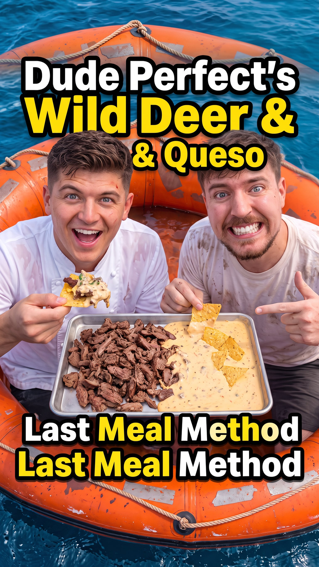 Dude Perfect's Wild Deer & Queso Last Meal Method