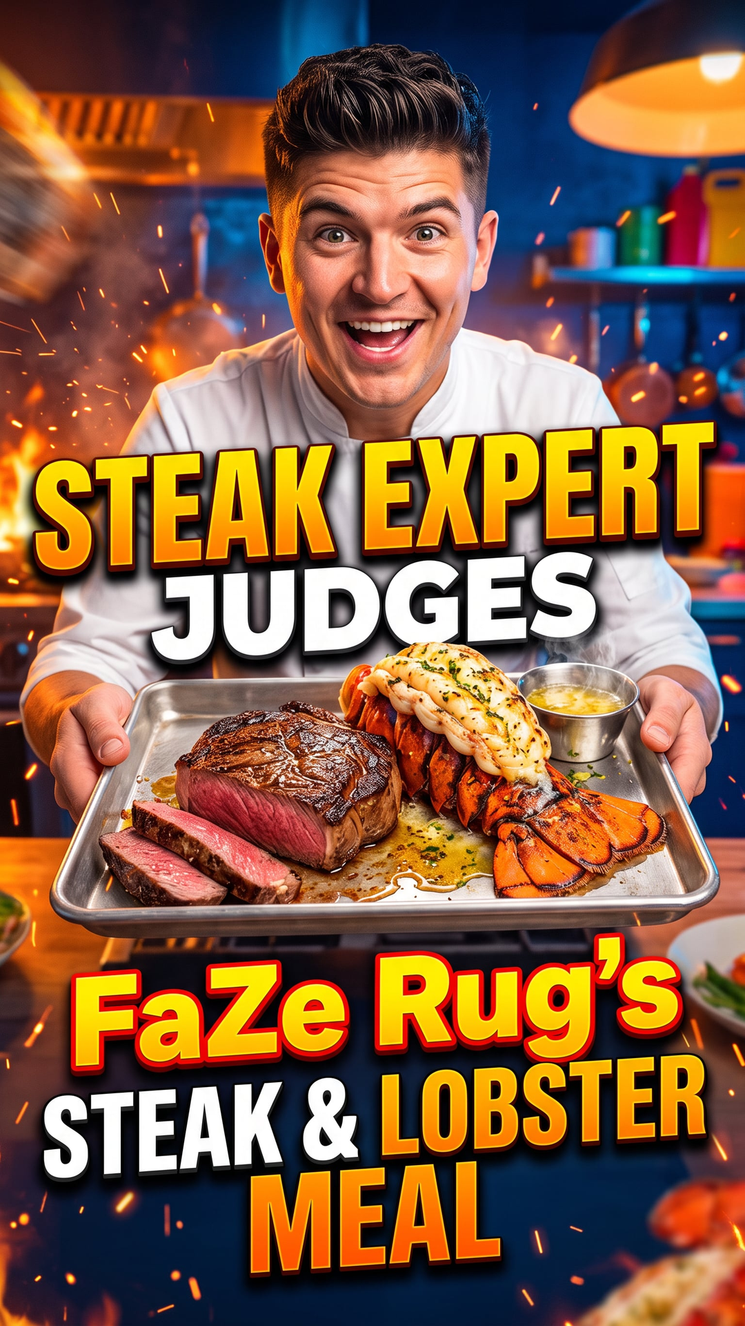 Steak Expert Judges FaZe Rug's Steak & Lobster Meal
