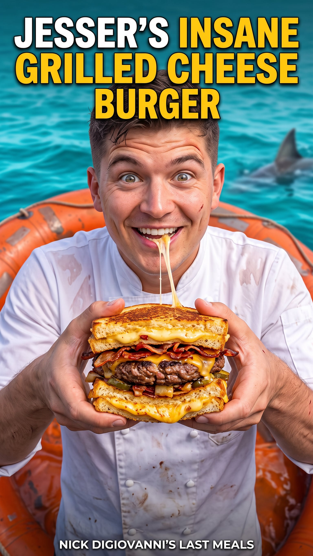 Jesser's Insane Grilled Cheese Burger